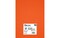 PA Paper Accents Smooth Cardstock 8.5" x 11" Orange, 65lb colored cardstock paper for card making, scrapbooking, printing, quilling and crafts, 25 piece pack